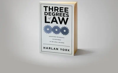 Three Degrees of Law: Harlan York’s New Book Due in April!